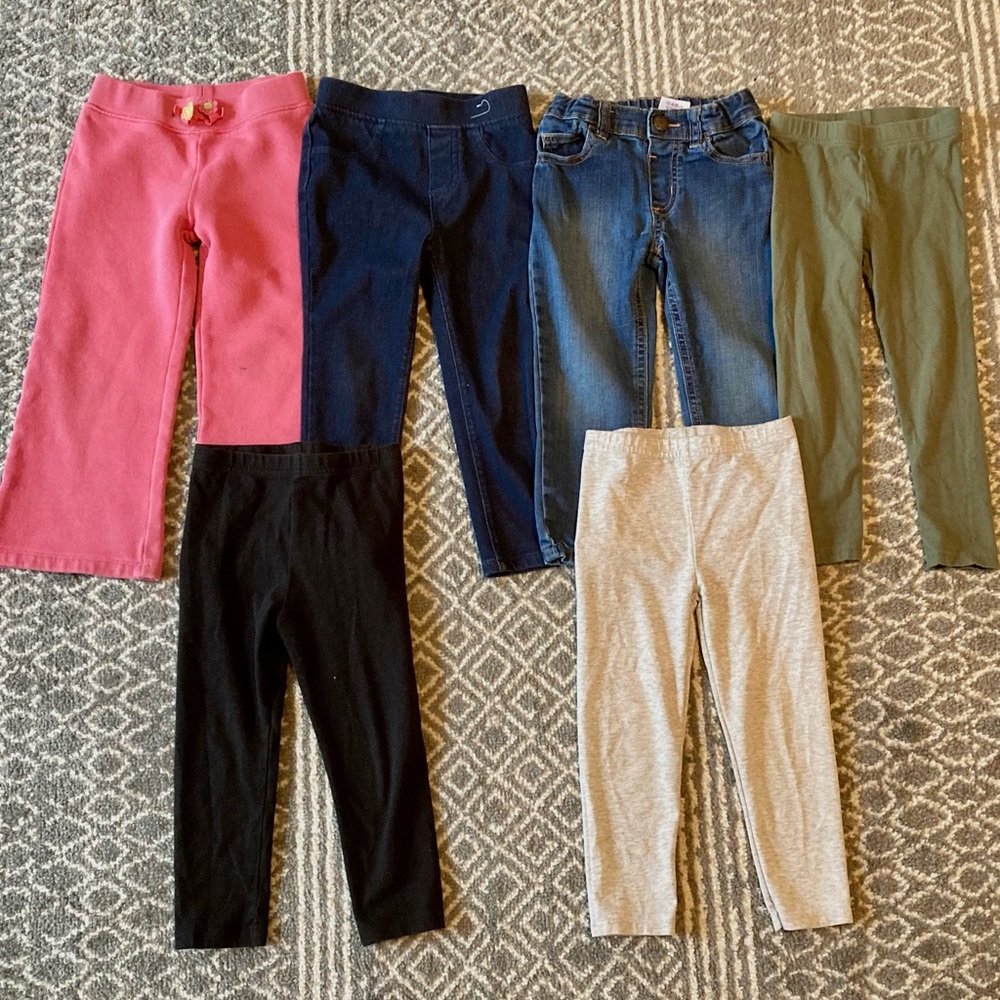 Girls 3t pants bundle